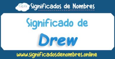 Significado de Drew