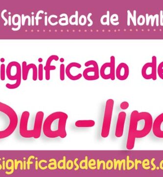 Significado de Dua Lipa
