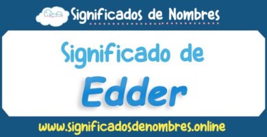 Significado de Edder