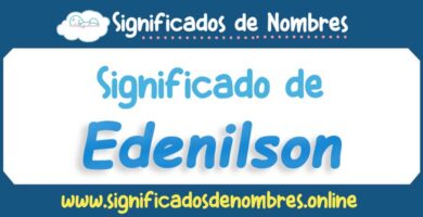 Significado de Edenilson