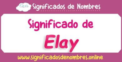 Significado de Elay