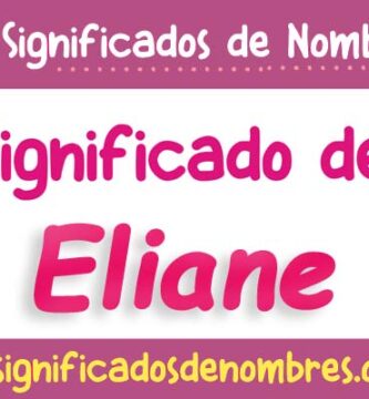 Significado de Eliane