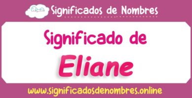 Significado de Eliane