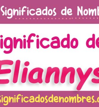 Significado de Eliannys