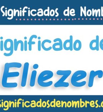 Significado de Eliezer