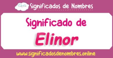 Significado de Elinor