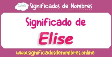 Significado de Elise