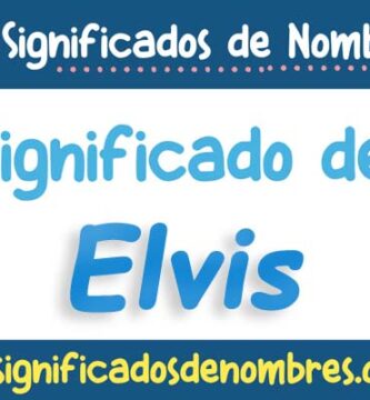Significado de Elvis