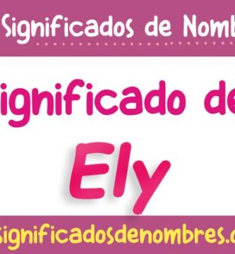 Significado de Ely