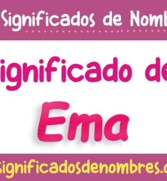 Significado de Ema
