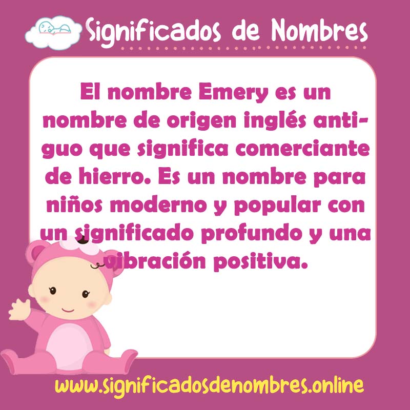 Significado y origen del nombre Emery