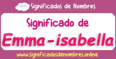 Significado de Emma Isabella