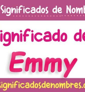Significado de Emmy