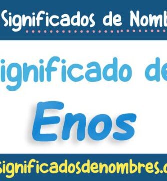 Significado de Enos