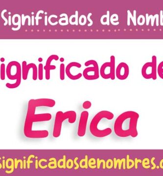 Significado de Erica