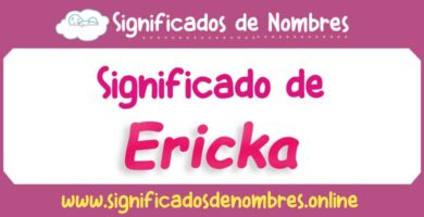 Significado de Ericka