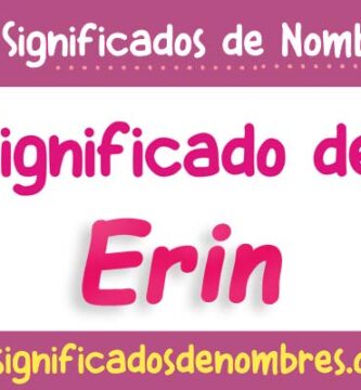 Significado de Erin