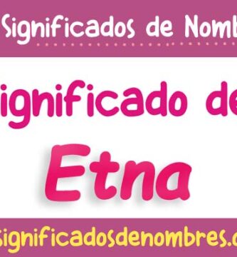 Significado de Etna