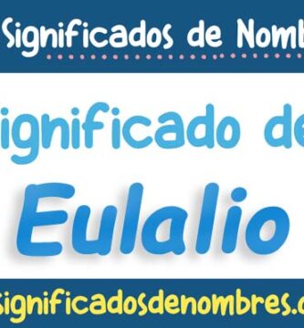 Significado de Eulalio
