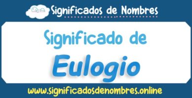 Significado de Eulogio