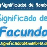 Significado de Facundo