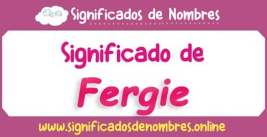 Significado de Fergie