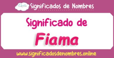 Significado de Fiama