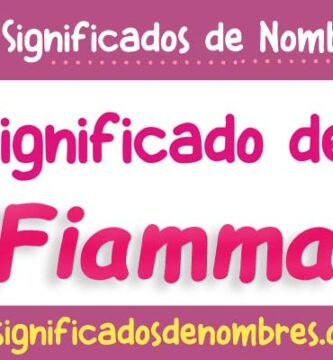 Significado de Fiamma