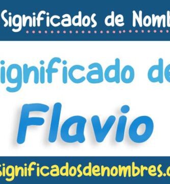 Significado de Flavio