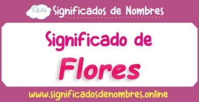 Significado de Flores