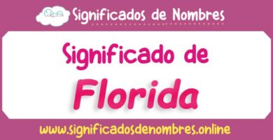 Significado de Florida