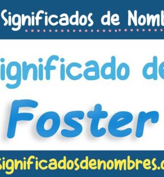 Significado de Foster