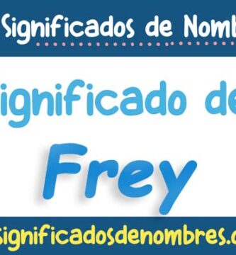 Significado de Frey