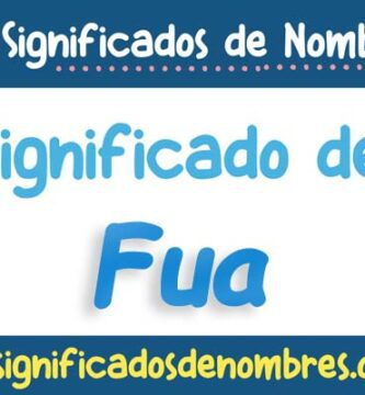 Significado de Fua