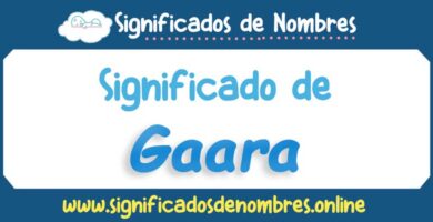 Significado de Gaara