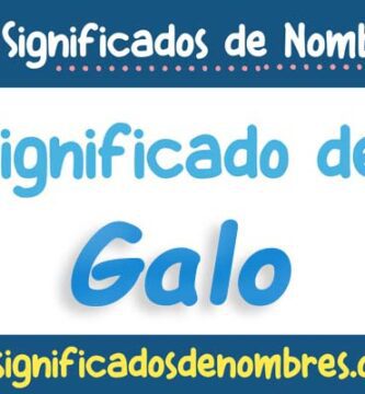 Significado de Galo