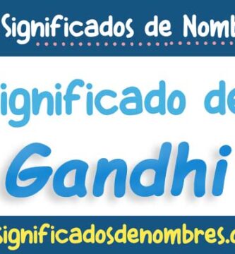 Significado de Gandhi