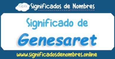 Significado de Genesaret