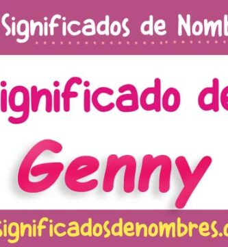 Significado de Genny