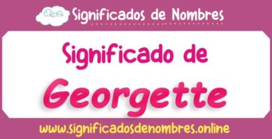 Significado de Georgette