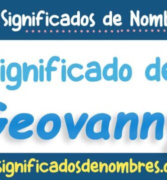 Significado de Geovanny