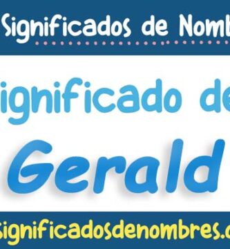 Significado de Gerald