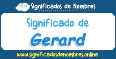 Significado de Gerard