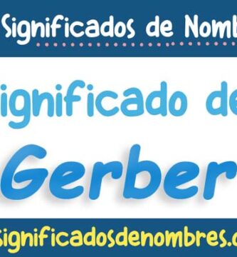 Significado de Gerber