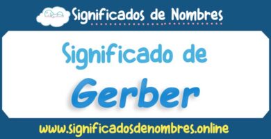 Significado de Gerber