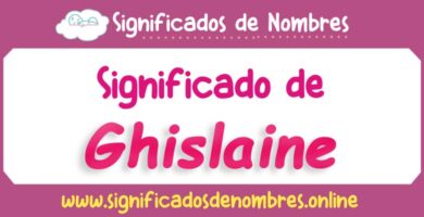 Significado de Ghislaine