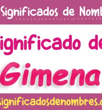 Significado de Gimena
