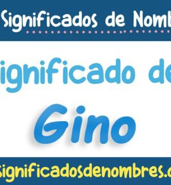 Significado de Gino
