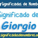 Significado de Giorgio