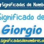 Significado de Giorgio